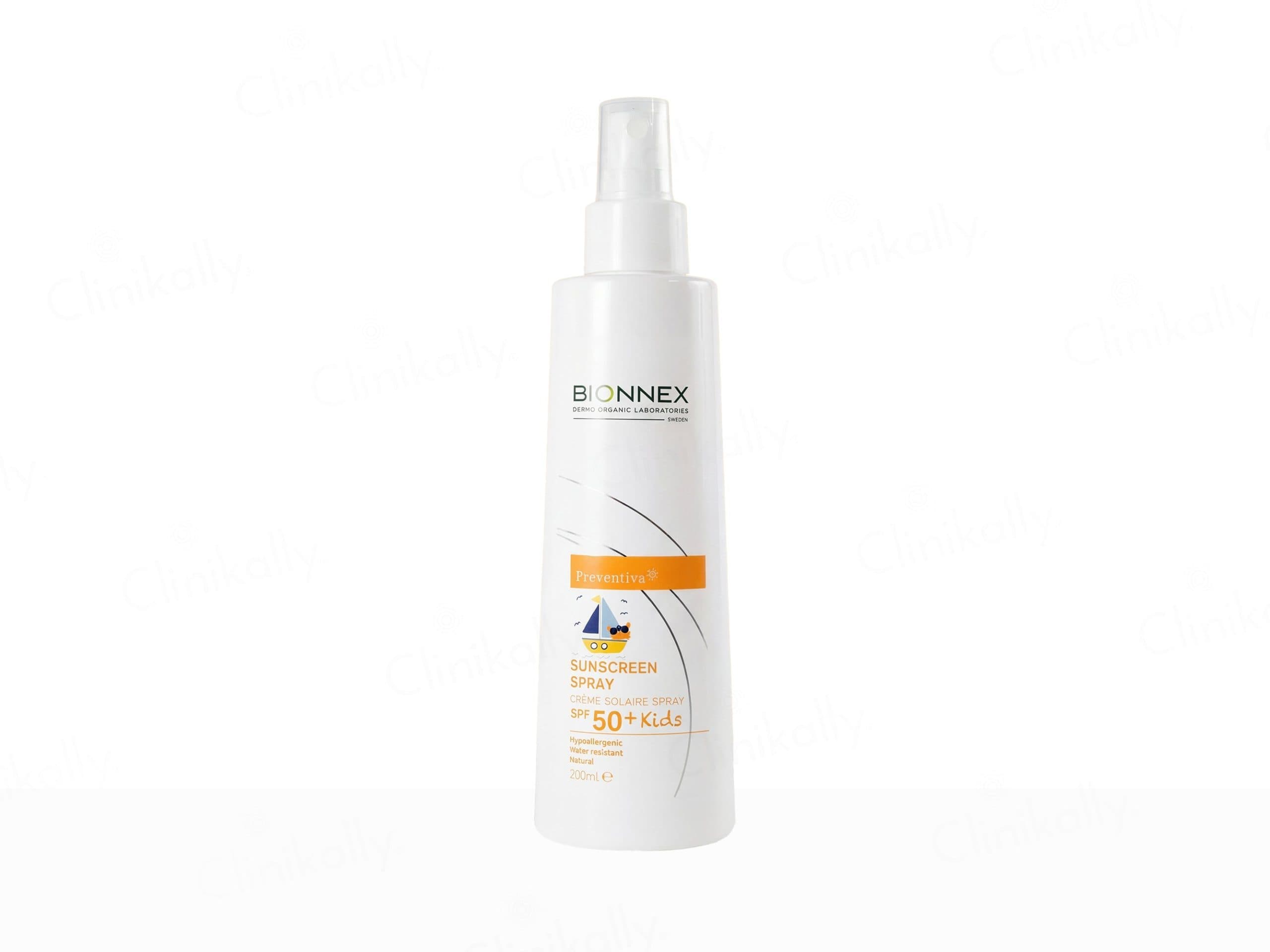 Bionnex Preventiva Kids Sunscreen Spray SPF50+ 200 ml